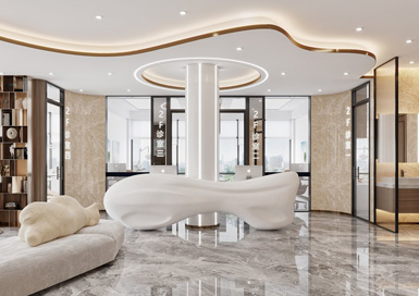 義烏口腔醫院裝修設計案例效果圖