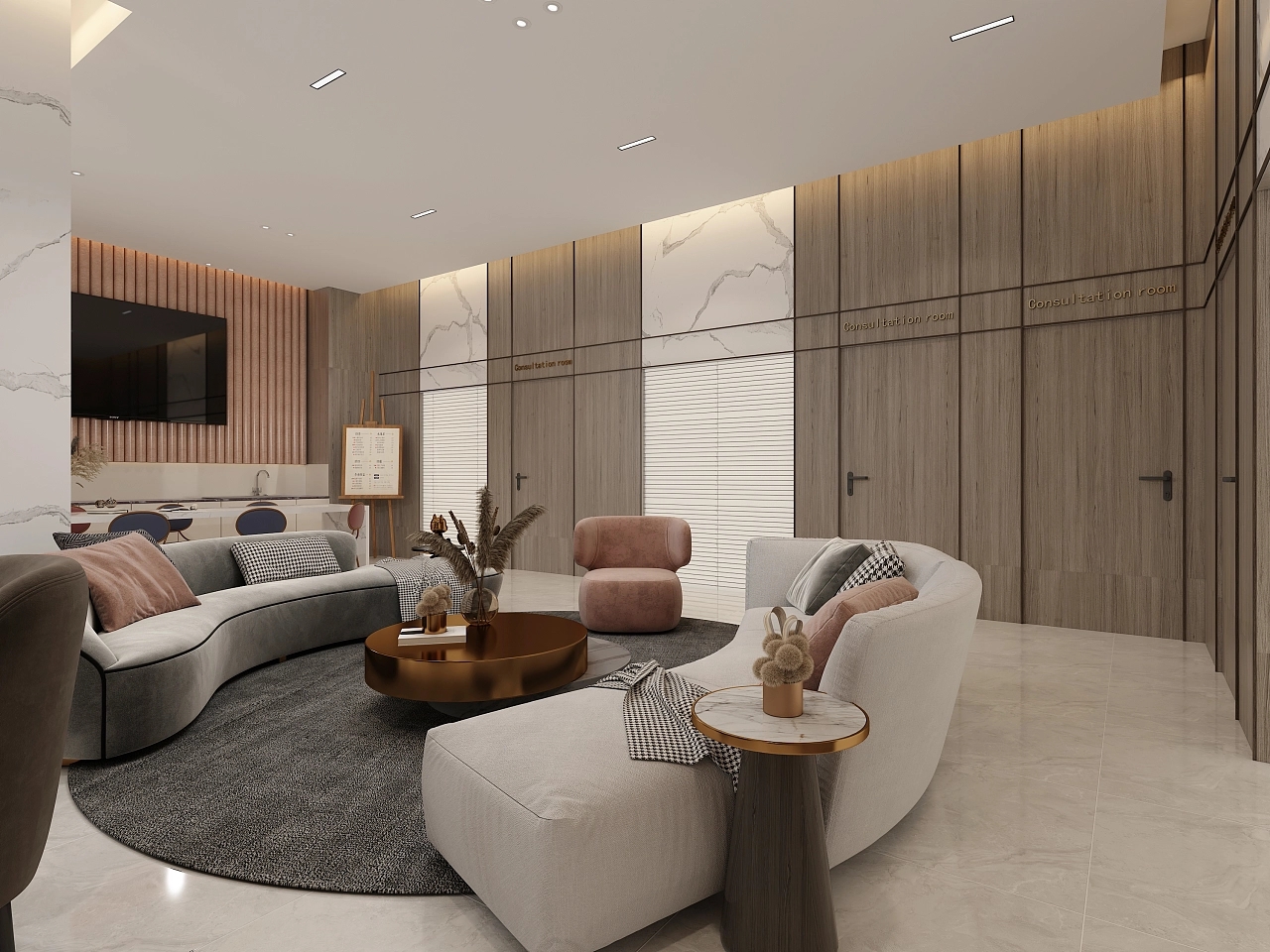 蘇州醫(yī)療整形機構裝修設計案例效果圖