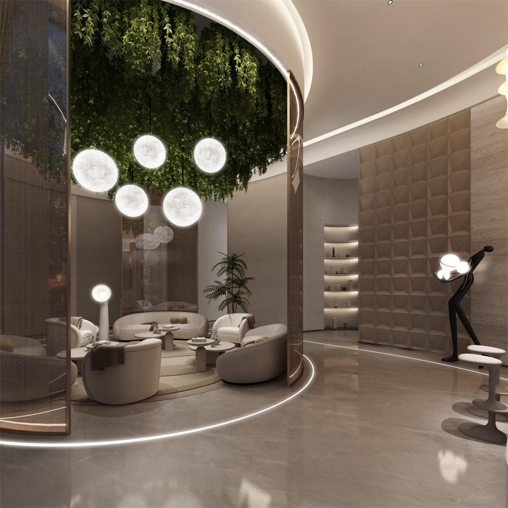 蔓都醫療美容機構裝修設計案例效果圖