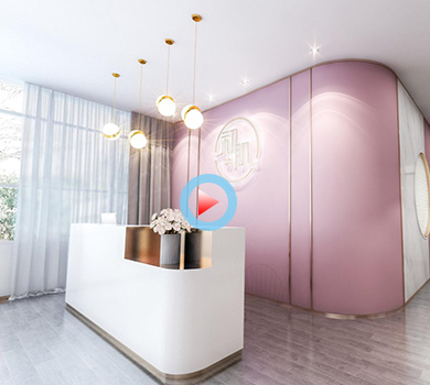 網紅輕奢風醫療美容院360全景效果圖案例展示