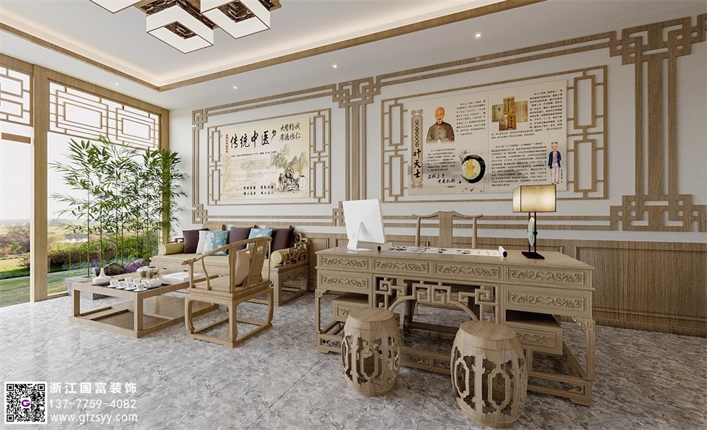 中醫特色裝修，中醫館室內設計注意事項！