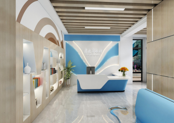 杭州眼科診所裝修設計案例效果圖