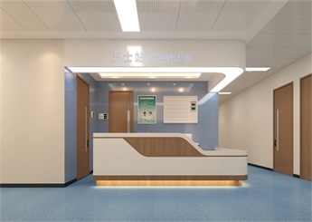 門診中心住院部裝修設(shè)計(jì)案例效果圖