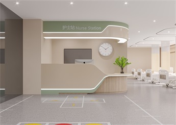 湘體康復醫院裝修設計案例效果圖