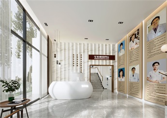 四川皮膚診所裝修設計案例效果圖