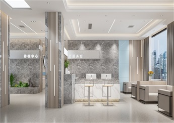 醫(yī)院體檢中心裝修設(shè)計(jì)案例效果圖