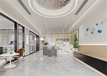 無錫口腔診所裝修設計效果圖