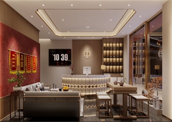 妙手宮中醫理療館設計裝修效果圖