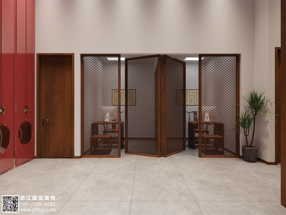 嘉興中醫(yī)館設(shè)計裝修公司哪家好_浙江國富裝飾